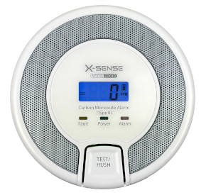 X-Sense CO Melder mit Spitzenwert Speicher, Kohlenmonoxidmelder